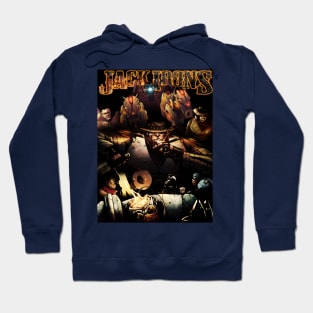 Jack Irons: The Steel Cowboy Collage Hoodie